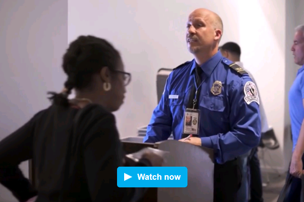 James Lee Reed as TSA Agent